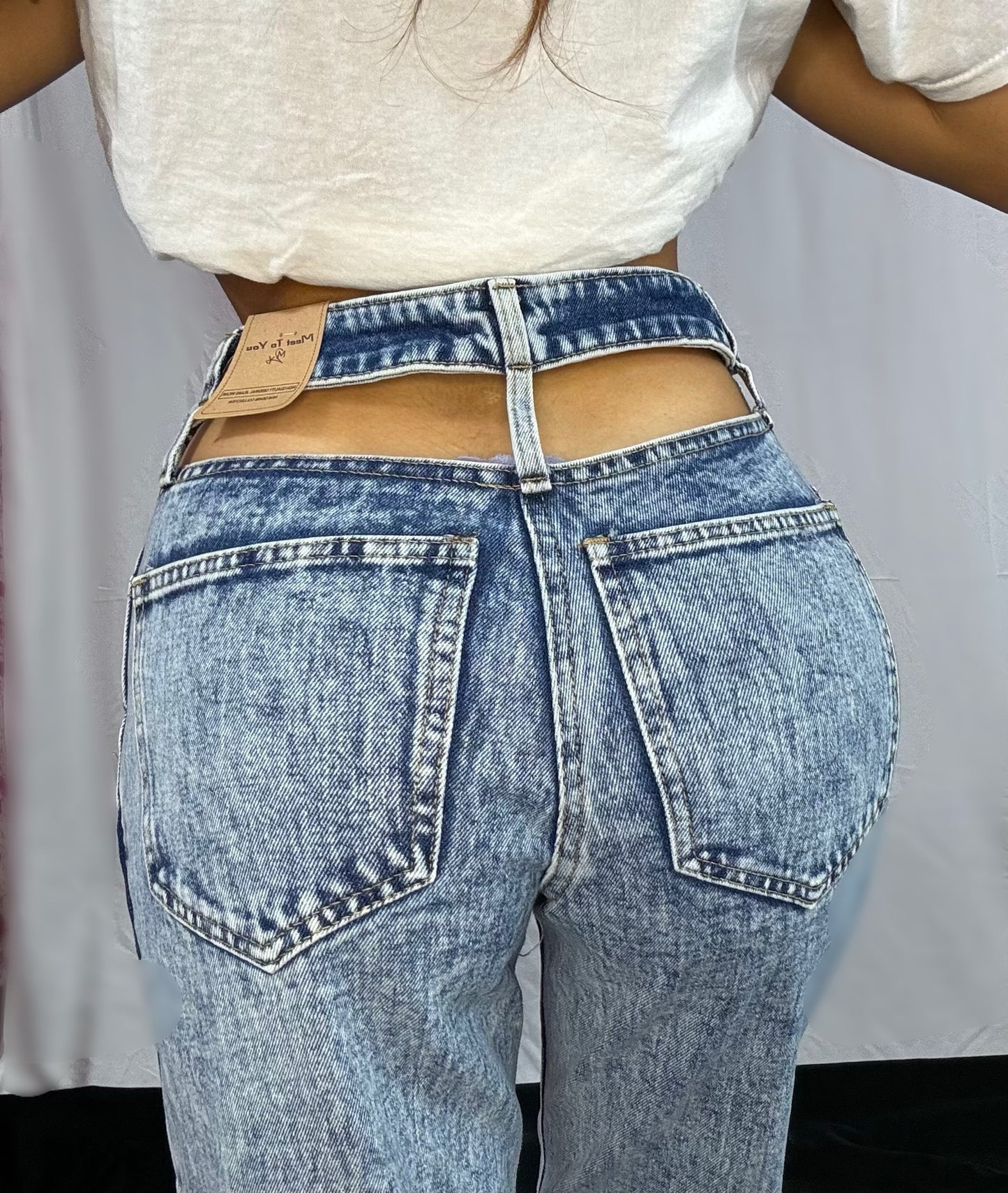 JEANS SCOLLO