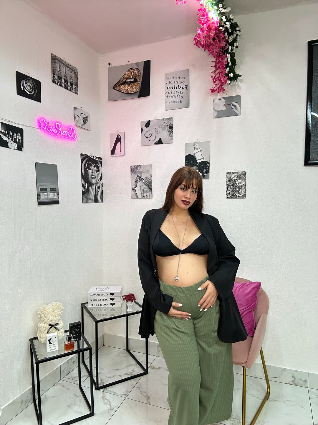 PANTALONE GESSATO