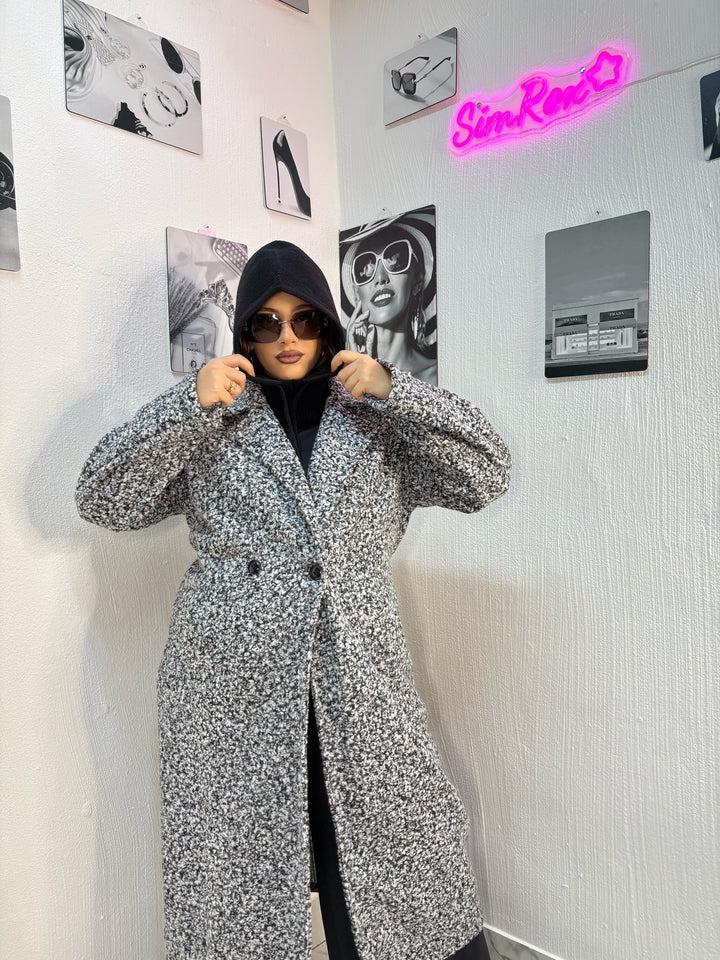 CAPPOTTO TEDDY CURVY LUNGO