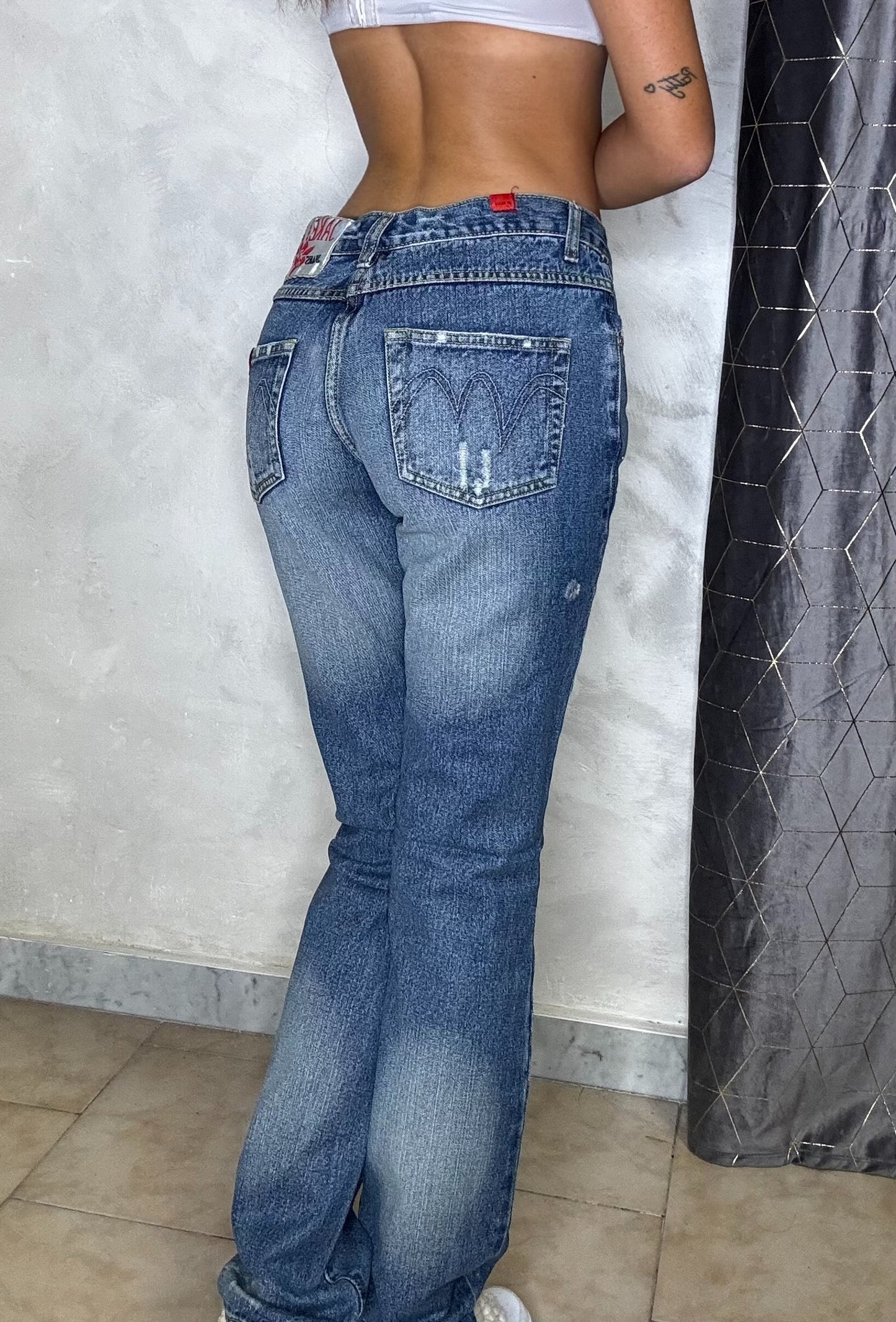 JEANS STRASS