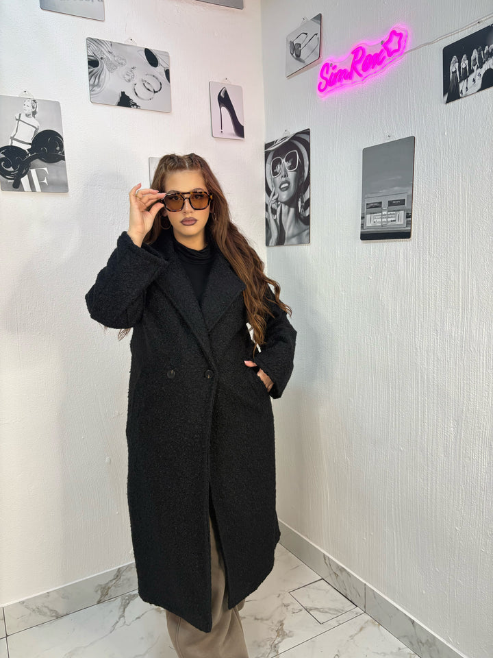 CAPPOTTO TEDDY CURVY LUNGO