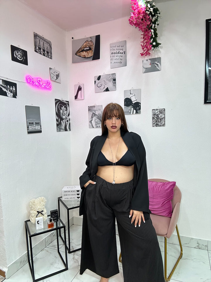 PANTALONE GESSATO
