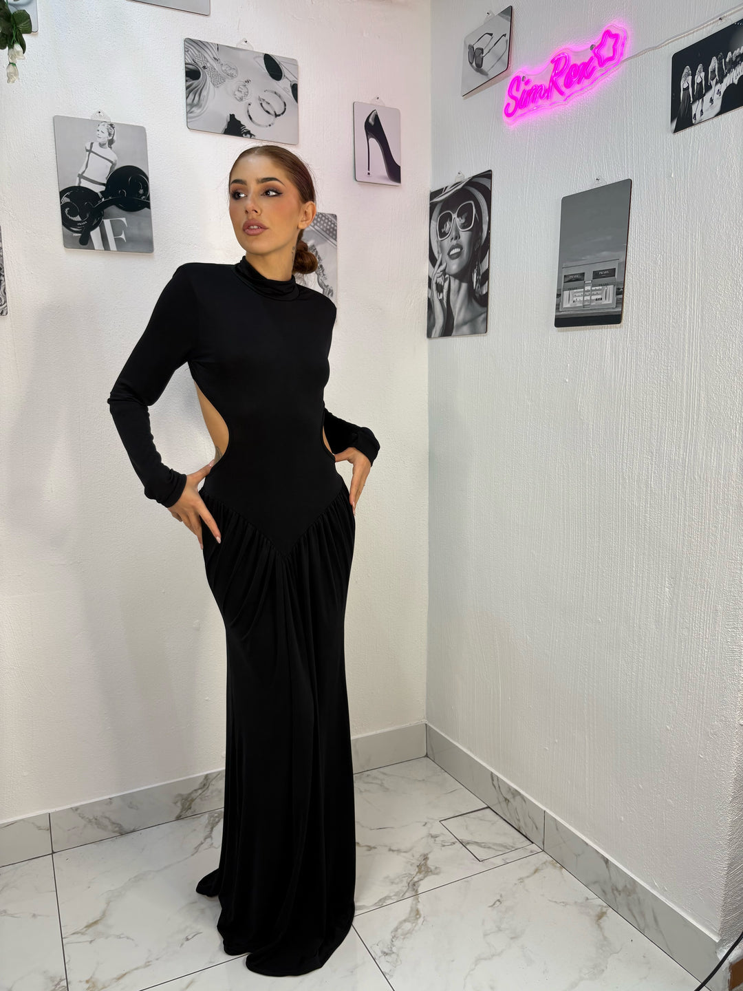 ABITO SCHIENA SCOLLATA